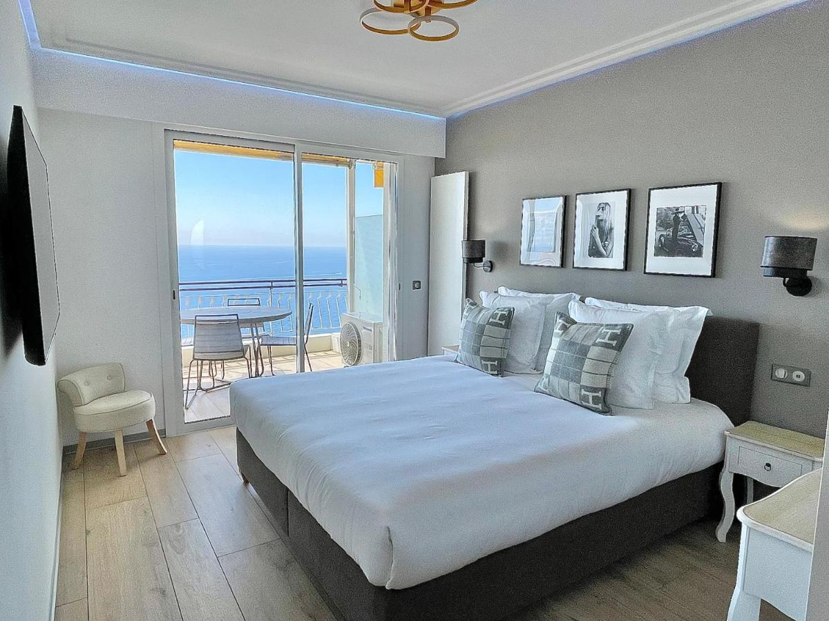Mybluevista Luxury Panoramic Sea View Apartments Cap D Ail Near Monaco Cap-d'Ail Dış mekan fotoğraf