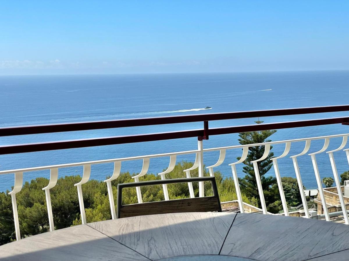 Mybluevista Luxury Panoramic Sea View Apartments Cap D Ail Near Monaco Cap-d'Ail Dış mekan fotoğraf